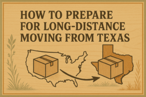 How To Prepare Furniture For Long Distance Moving from Texas
